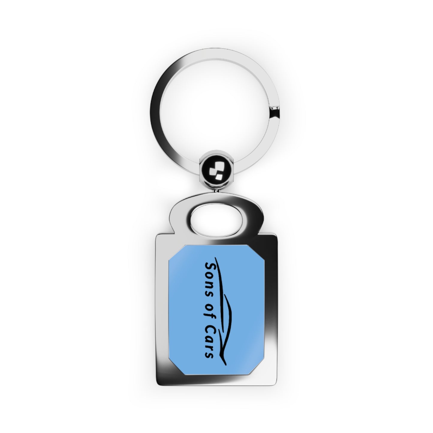 Silhouette Logo Key Chain