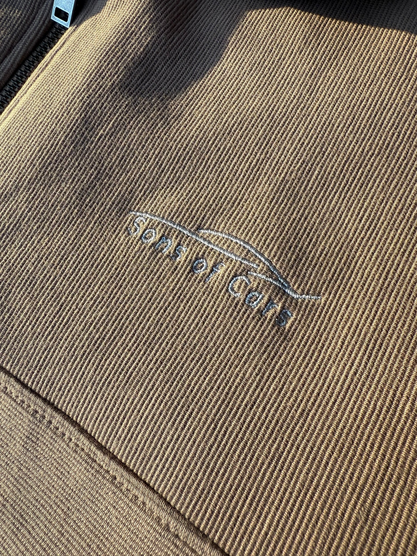 Embroidered Logo Quarter Zip - Heavy